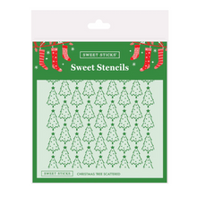 Sweet Sticks Christmas Tree Stencil
