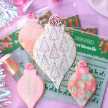 Sweet Sticks Christmas Tree Stencil