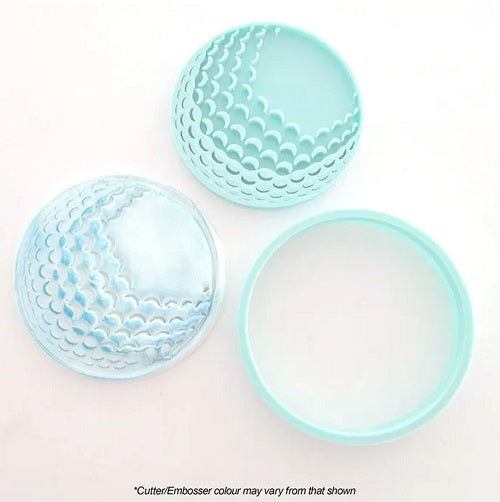Golf Ball Cutter and Embosser SugarTime Cake Decorating Australia
