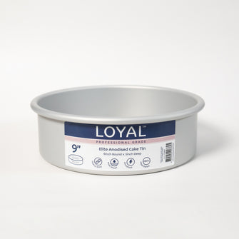 Loyal Elite Anodised Round Cake Tin  - 9 inch x 3 inch deep