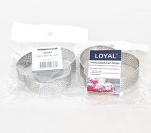 Perforated Tart Ring Heart - 80mm