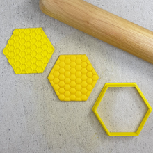 Honeycomb Pattern Embosser and Hexagon Cutter