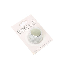 Mini Silver Foil Baking Cups 50 Pack