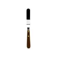 Wooden Spatula Cranked 100mm