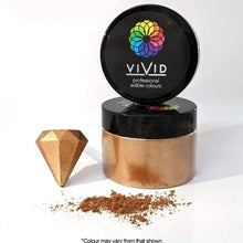 Vivid Metallic Shimmer Dust Rose Gold 50g