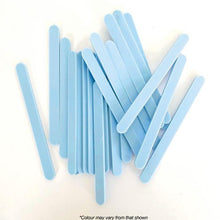 Acrylic Blue Popsicle Sticks 24pk