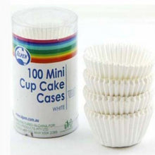 Mini White Cupcake Cases 100 Pack