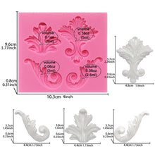 Assorted Scrolls #1 Silicone Mould