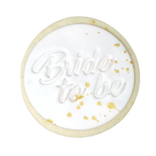 Bride To Be Script Embosser Press