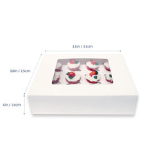 Loyal White 12 Cupcake Box