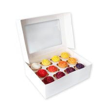 Loyal White 12 Cupcake Box
