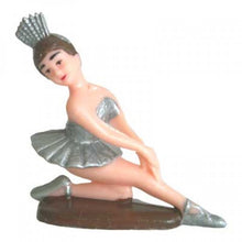 Cake Topper Ballerina Kneeling