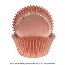 700 Rose Gold Foil Baking Cups 72 Pack