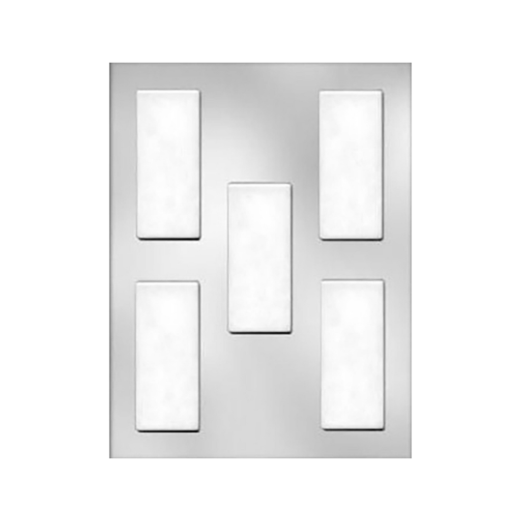 Chocolate Mould Bar Plain 3 58 inch SugarTime SugarTime Cake