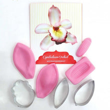 Cymbidium Orchid Cutter & Veiner Set