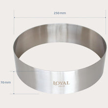 250mm Food Stacker Cake Ring