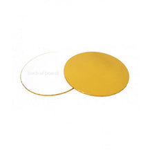 Cake Board - Gold Round Masonite