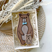 Bear and Cub Cutter and Debosser Set