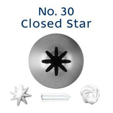 Loyal No 30 Closed Star Icing Tip