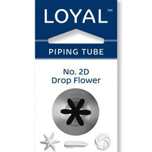 Loyal No 2D Large Drop Flower Icing Tip