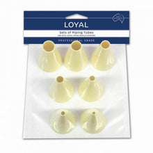 Loyal Plain Piping Tubes Set of 7