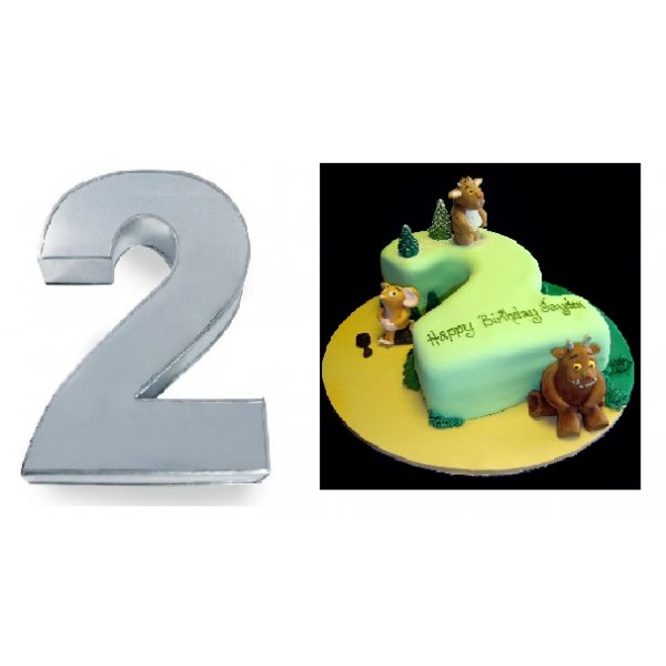 Number 2 2025 cake mould