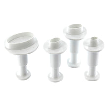 Plunger Cutter Oval Set of 4