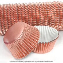 408 Rose Gold Foil Baking Cups 500 Pack