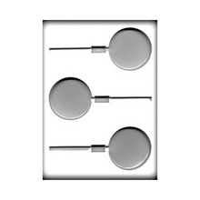 Round Medium Sucker Hard Candy Mould