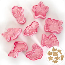 Sea Ocean Cookie Cutter 8 Set