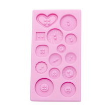 Silicone Mould Assorted Buttons