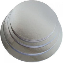 Cake Board - Silver Cardboard Round
