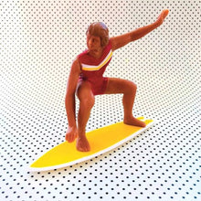 Cake Topper Deco Surfboard Rider Male