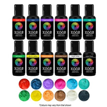 Vivid Gel Colours - 12 Pack