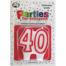 Candle 40 Red