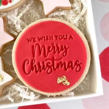 Little Biskut We Wish You a Merry Christmas Embosser
