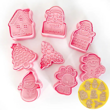 Christmas Cookie Cutter 8 Set