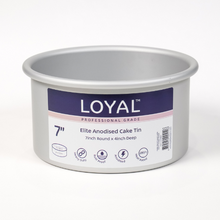 Loyal Elite Anodised Cake Tin Round - 7 inch x 4  inch deep