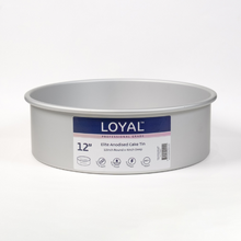Loyal Elite Anodised Round Cake Tin  - 12 inch x 3 inch deep