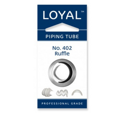 Loyal No 402 Medium Ruffle Icing Tip