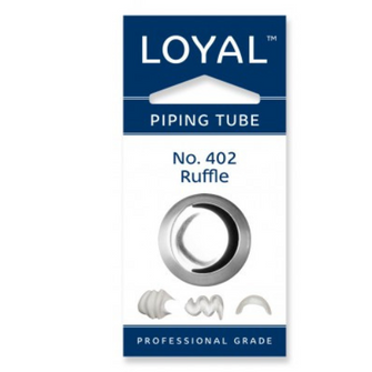 Loyal No 402 Medium Ruffle Icing Tip