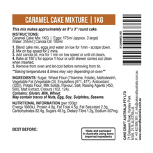 Caramel Mud Cake (Bakels) 1kg