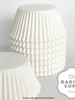 700 White Baking Cups 200pk