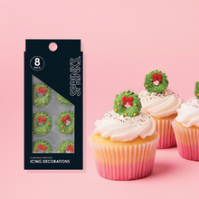 Sprinks Icing Decoration Christmas Wreath 8pk