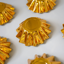 Gold Bloom Baking Cups 24pk