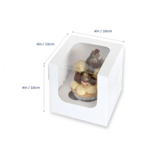 Single Cupcake Box With Window