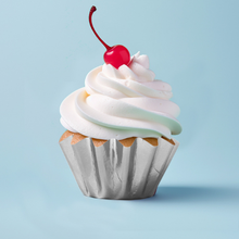 Silver Bloom Baking Cups 24pk