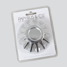 Silver Bloom Baking Cups 24pk