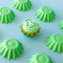 Pastel Green Bloom Baking Cups 24pk