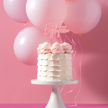 Pink Opaque Eighteen Topper